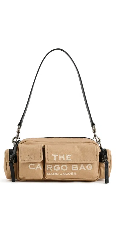 Marc Jacobs The Cargo Canvas Shoulder Bag Camel