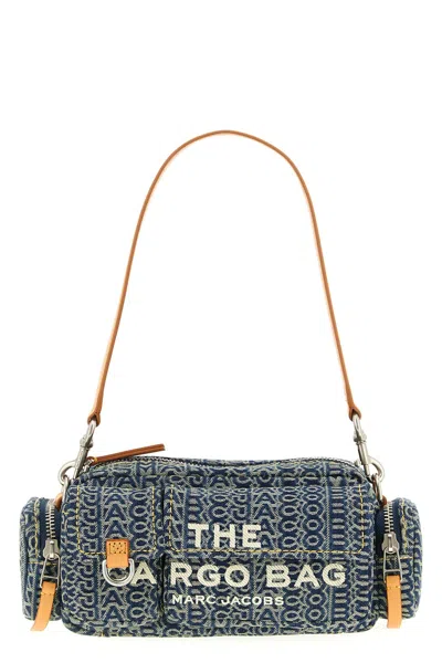 MARC JACOBS 'THE CARGO MONOGRAM DENIM' SHOULDER BAG