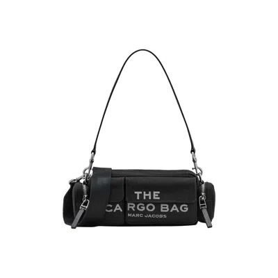 Pre-owned Marc Jacobs The Cargo Shoulder Canvas Bag 'black' | Women's Size Onesize