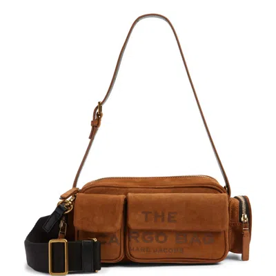 Marc Jacobs The Cargo Suede Shoulder Bag In Brown