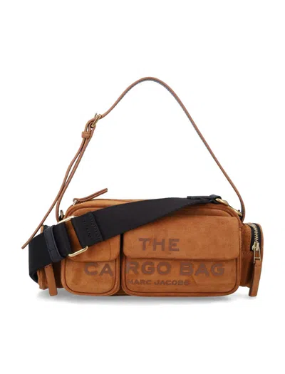 MARC JACOBS MARC JACOBS THE CARGO SUEDE SHOULDER BAG