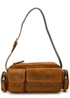 Marc Jacobs The Cargo Suede Shoulder Bag In Brown