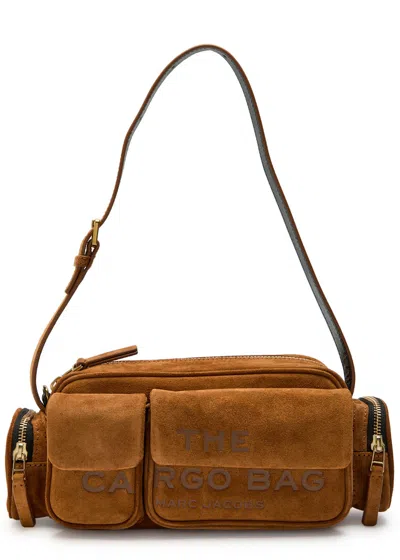Marc Jacobs The Cargo Suede Shoulder Bag In Brown