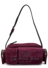 Marc Jacobs The Cargo Suede Shoulder Bag In Purple
