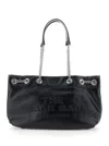 Marc Jacobs Women The Leather Chain Sack Bag In Black