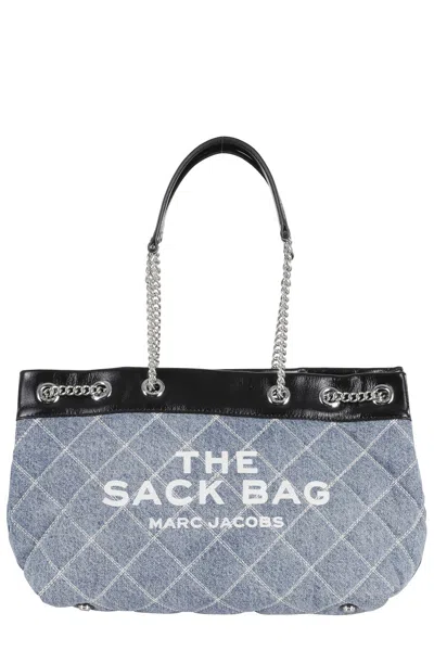 Marc Jacobs The Chain Sack Bag In Blue