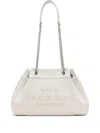 Marc Jacobs The Chain Sack Leather Shoulder Bag In White
