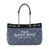 Marc Jacobs The Chain Sack Shoulder Bag In Blue