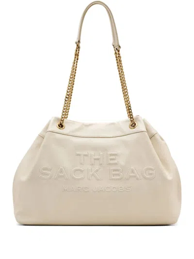 Marc Jacobs The Chain Sack White Leather Bag