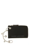 Marc Jacobs The Charm Top Zip Wallet In Black