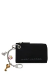 Marc Jacobs Zippered Wallet With Pendant In Black