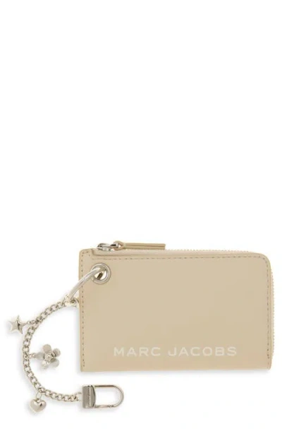 Marc Jacobs The Charm Top Zip Wallet In White