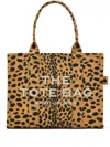 Marc Jacobs The Cheeta Large Tote In Brown