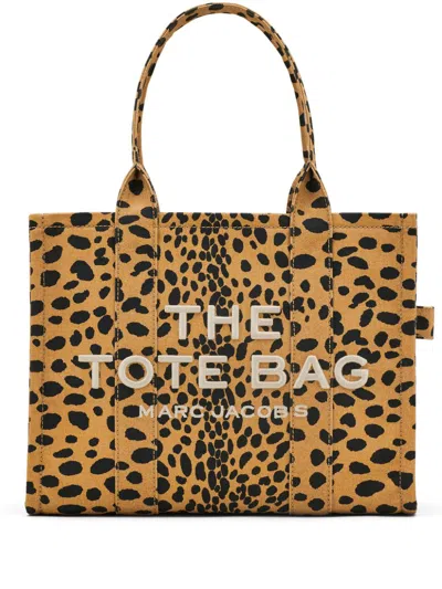 Marc Jacobs The Cheeta Tote Bag In Neutrals