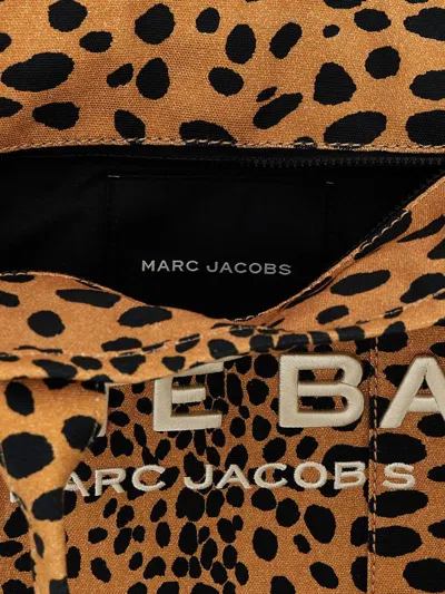 Marc Jacobs 'the Cheetah Canvas Large Tote' Shopping Bag