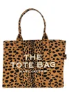 Marc Jacobs 'the Cheetah Canvas Large Tote' Shopping Bag In Brown
