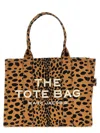 Marc Jacobs Cheetah Canvas The Large Tote Bag In Multi