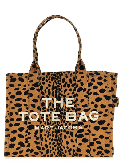 Marc Jacobs 'the Cheetah Canvas Large Tote' Shopping Bag In Multicolor