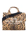 Marc Jacobs The Medium Cheetah Canvas Tote Bag In Neutral