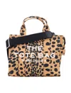 Marc Jacobs The Cheetah Canvas Small Tote Bag In Animal Print