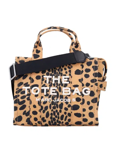 Marc Jacobs The Small Tote Cheetah In Brown