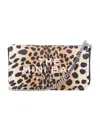 Marc Jacobs The Cheetah Chain Leopard Printed Mini Shoulder Bag In Brown