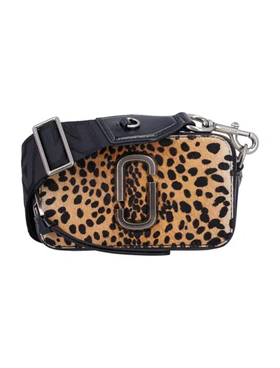 Marc Jacobs The Snapshot Cheetah In Black Cheetah