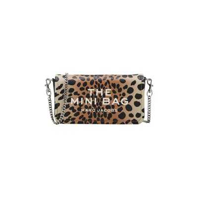 Pre-owned Marc Jacobs The Cheetah Leather Items Mini Bag 'black/multicolor' | Men's Size Onesize