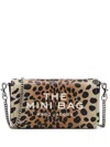 Marc Jacobs The Cheetah Chain Leopard Printed Mini Shoulder Bag In Black