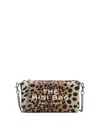 Marc Jacobs The Cheetah Chain Leopard Printed Mini Shoulder Bag In Multicolor