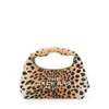 Marc Jacobs The Cheetah Mini Sack Bag In Orange