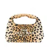 Marc Jacobs The Sack Mini Leopard-print Leather Top Handle Bag In Brown