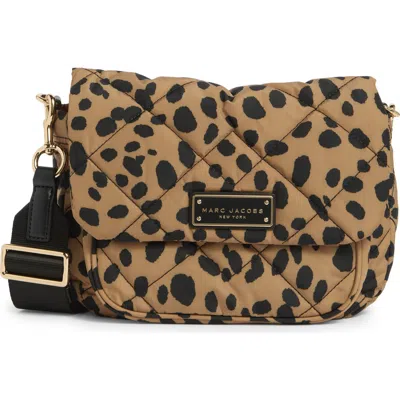 Marc Jacobs The Cheetah Quilted Nylon Messenger Bag