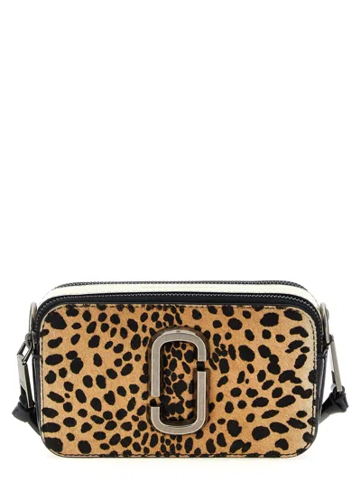 Marc Jacobs The Cheetah Snapshot Crossbody Bag In Multicolor