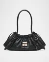 Marc Jacobs The Christina Leather Satchel Bag In Black