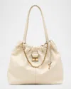 Marc Jacobs The Christina Leather Tote Bag In White