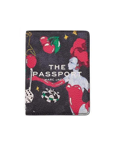 Marc Jacobs The City Las Vegas Leather Passport Case