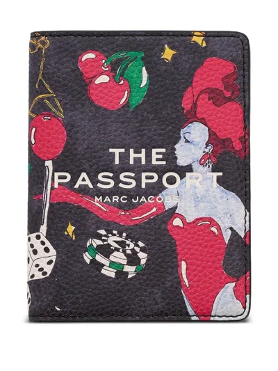 Marc Jacobs The City Passport Case In Black