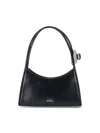 Marc Jacobs The Glam Claw Clip Shoulder Bag In Black