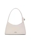 Marc Jacobs Curved Handle Structured Shoulder Bag In Neutral