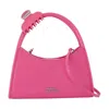 Marc Jacobs The Claw Clip Crossbody - Leather - Pink In Pink