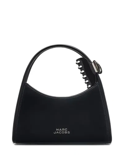 Marc Jacobs The Glam Claw Clip Black Leather Cross-body Bag