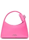 Marc Jacobs The Claw Clip Leather Cross-body Bag In Pink
