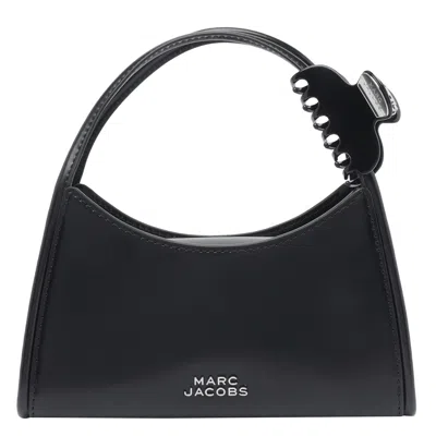 Marc Jacobs The Claw Clip Shoulder Bag In Black
