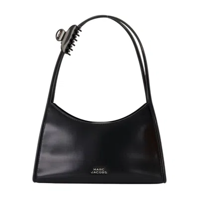 Marc Jacobs The Claw Clip Shoulder Bag In Black