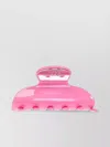 Marc Jacobs The Claw Clip With Glossy Finish And Metal Accent
