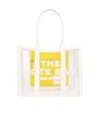 Marc Jacobs The Clear Crossbody Duffel Bag White In White