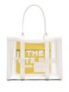 Marc Jacobs Women's The Medium Clear Tote Bag White In Weiss