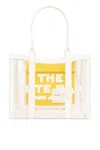 Marc Jacobs White 'the Clear Medium' Tote In White