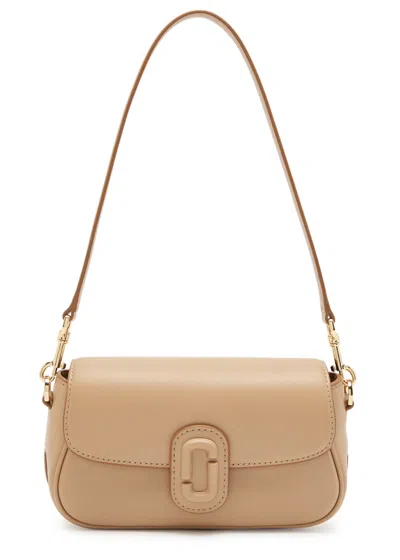 Marc Jacobs The Clover Leather Shoulder Bag In Camel